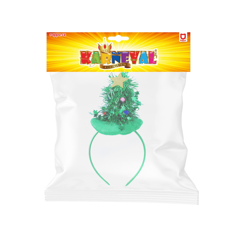 Čelenka Vianočný stromček 2