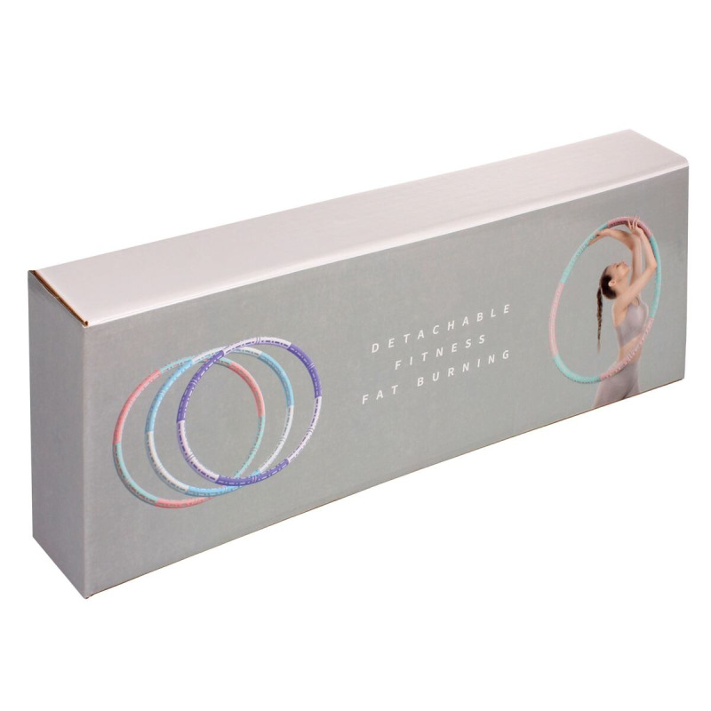 Hula Hoop Foam gymnastická obruč fialová 4