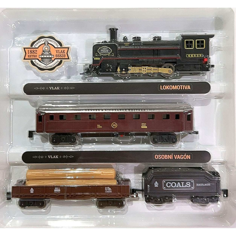 Historický model Parná lokomotíva 2