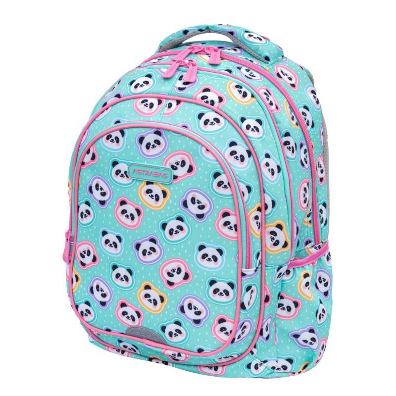 Školský batoh AstraBAG MINTY PANDAS, AB300, 502025011 2