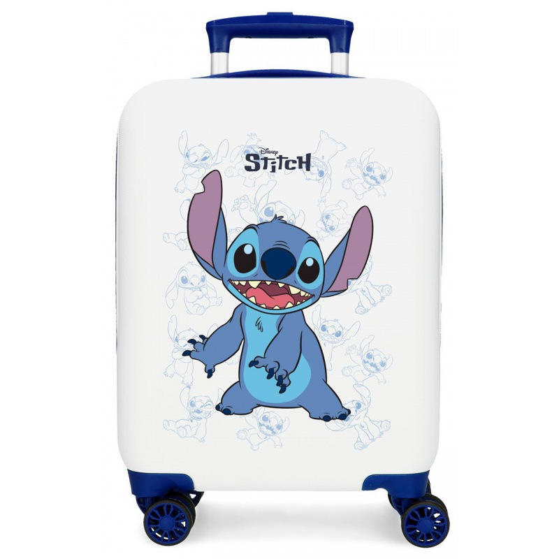 Detský ABS cestovný kufor Lilo & Stitch Happy, 50x33x20cm, 33L, 4381343