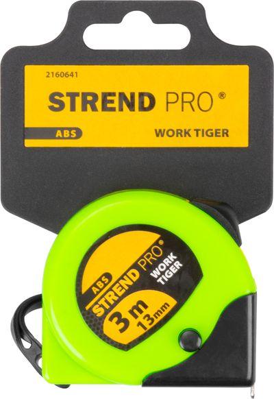 Meter Strend Pro WorkTiger YD23, 3 m, 13 mm, zvinovací, ABS