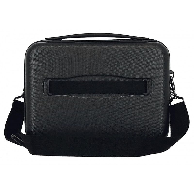 MOVOM Wood Black, Cestovný kozmetický príručný kufrík, 21x29x15cm, 9L, 5313961 2