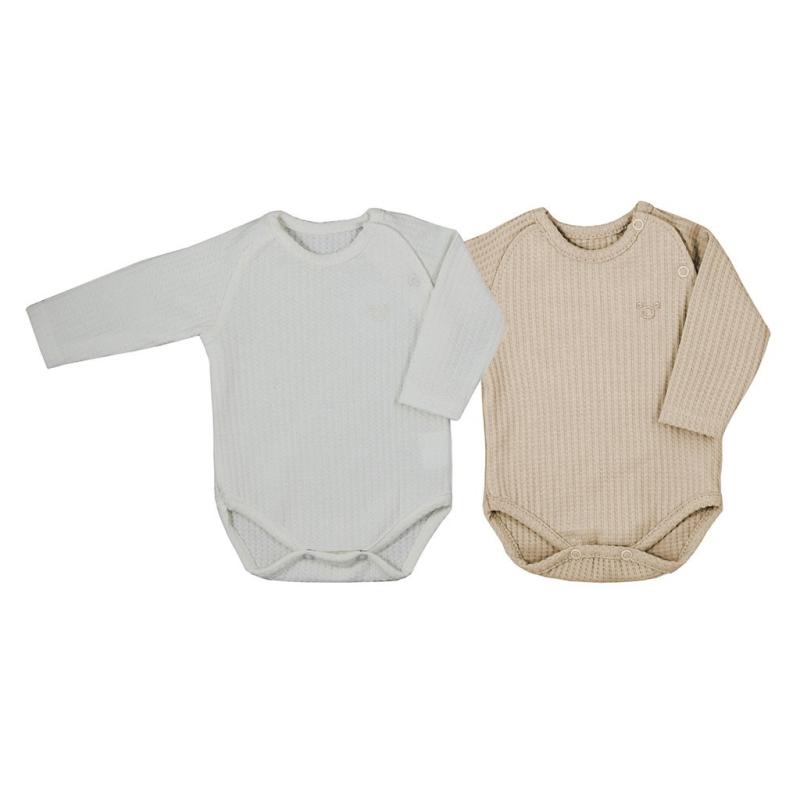 Dojčenské body Koala Bello beige 68 (4-6m)