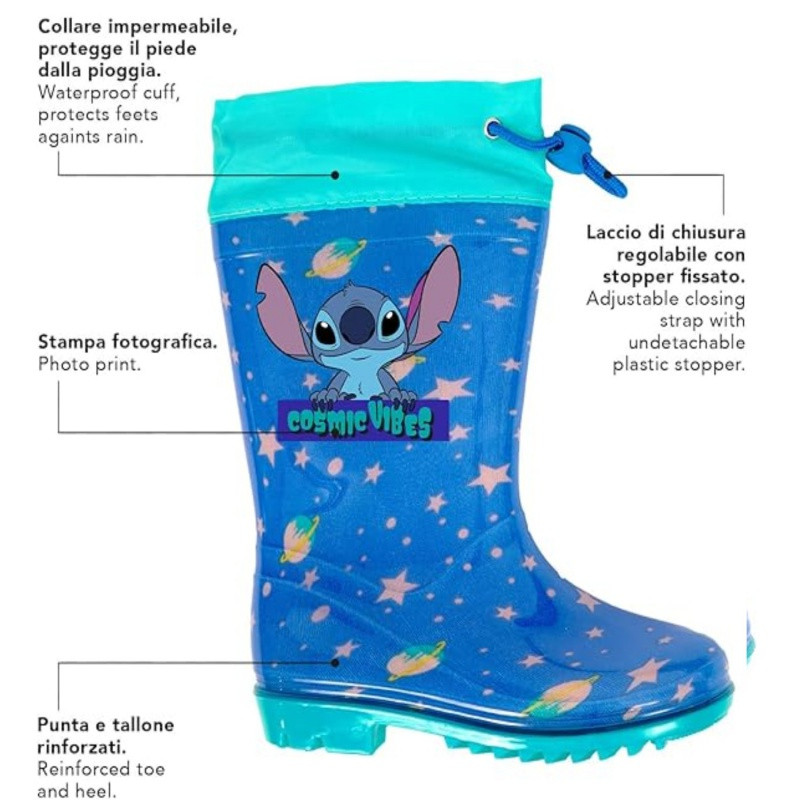 Detské gumáky Perletti Kids "Lilo & Stitch", 98084 - 28/29 1