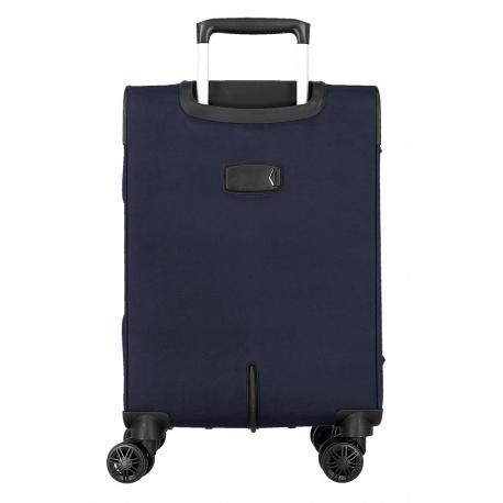 JOUMMA BAGS MOVOM Atlanta Azul, Sada luxusných textilných kufrov, 77cm/66cm/55cm, 5318422