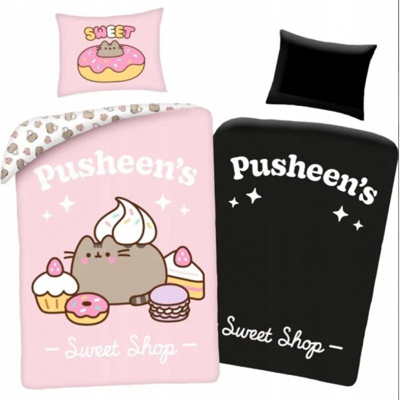 Svietiace bavlnené obliečky PUSHEEN, 140/200+70/90, PUS2763GL