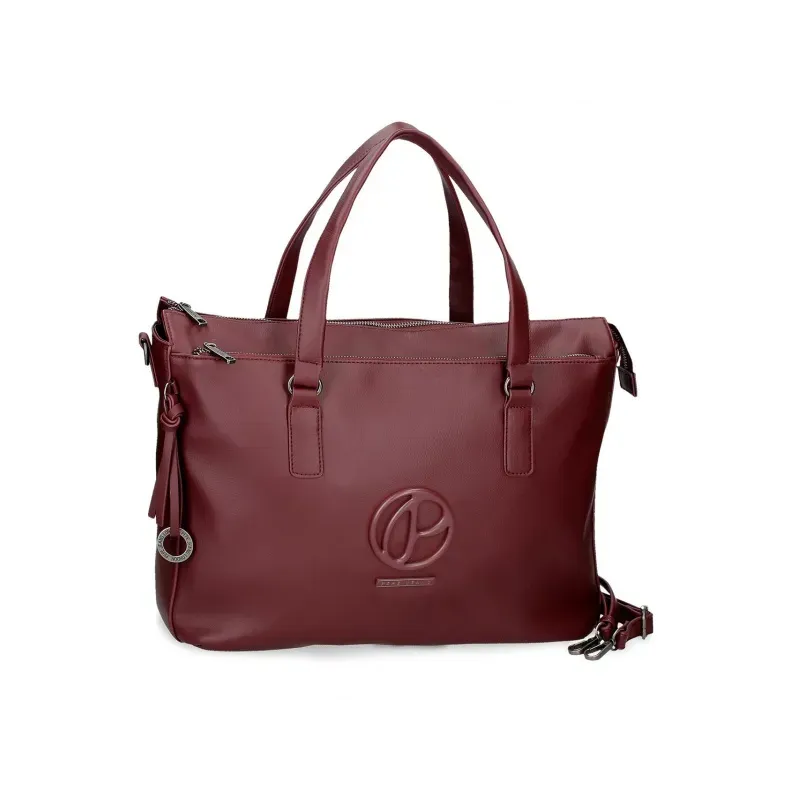 Dámska kabelka / laptop bag PEPE JEANS Mara Bordeaux / Bordová, 7246032