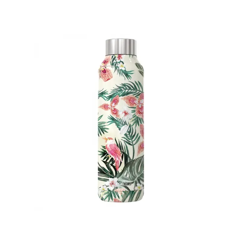 QUOKKA Nerezová fľaša / termoska JUNGLE FLORA 630ml, 11851