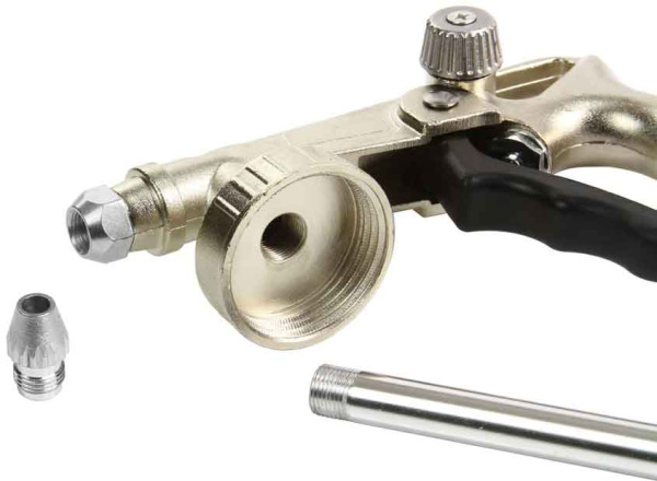 Pištoľ na striekanie prostriedkov na ochranu podvozku, pripojenie na vzduch 1/4", MAR-POL 5