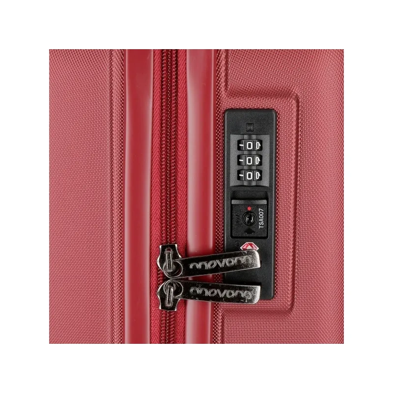 MOVOM Wood Red, Škrupinový cestovný kufor, 55x40x20cm, 38L, 5319166 (small) 6