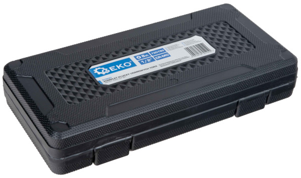 Sada úderových TORX hlavíc 1/2", T30 - T80, 8-dielna, GEKO 4