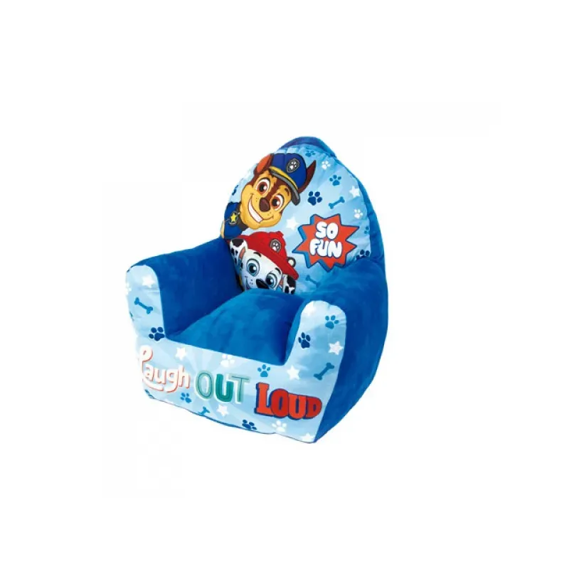 ARDITEX Detské plyšové plnené kreslo PAW PATROL, PW13977