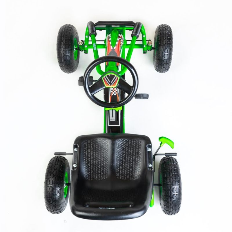 Detská šliapacia motokára Go-kart Baby Mix Razor červená 3