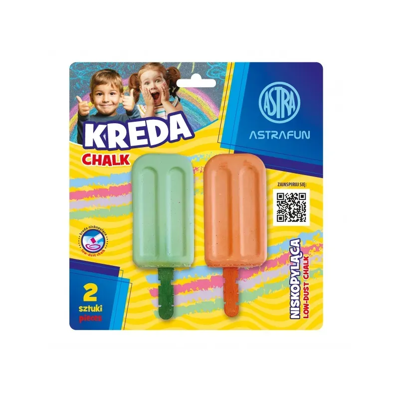 ASTRA ASTRAFun, Chodníková krieda "Ice Cream", 2ks, 330022008