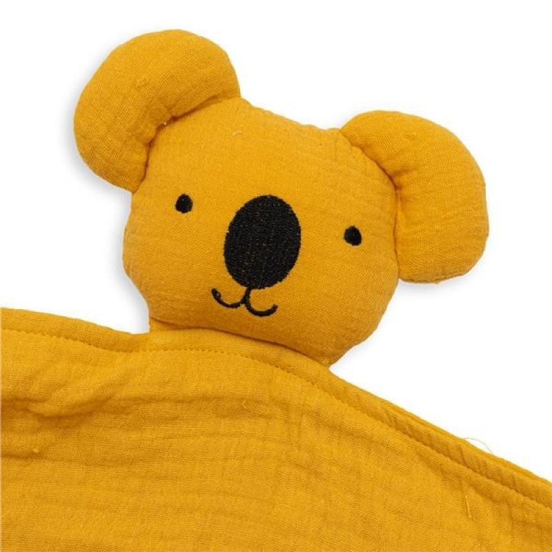 Mušelínový usínáčik New Baby Koala Mustard 1