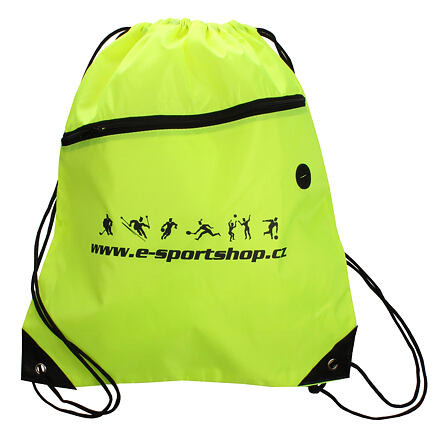Yoga Bag Logo športová taška fluo zelená