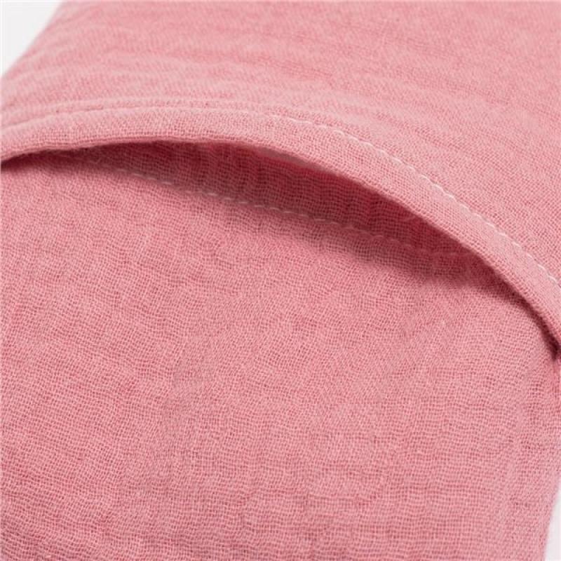 Mušelín Hrejúci a chladiaci vankúšik Termofor s višňovými peckami New Baby STANDARD Pink