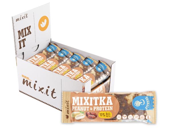 Mixit Mixitky BEZ LEPKU - Arašidy + Proteín (1 ks) 46 g