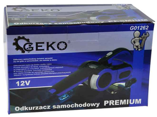 Vysávač PREMIUM 12 V, 80 W,, GEKO 1
