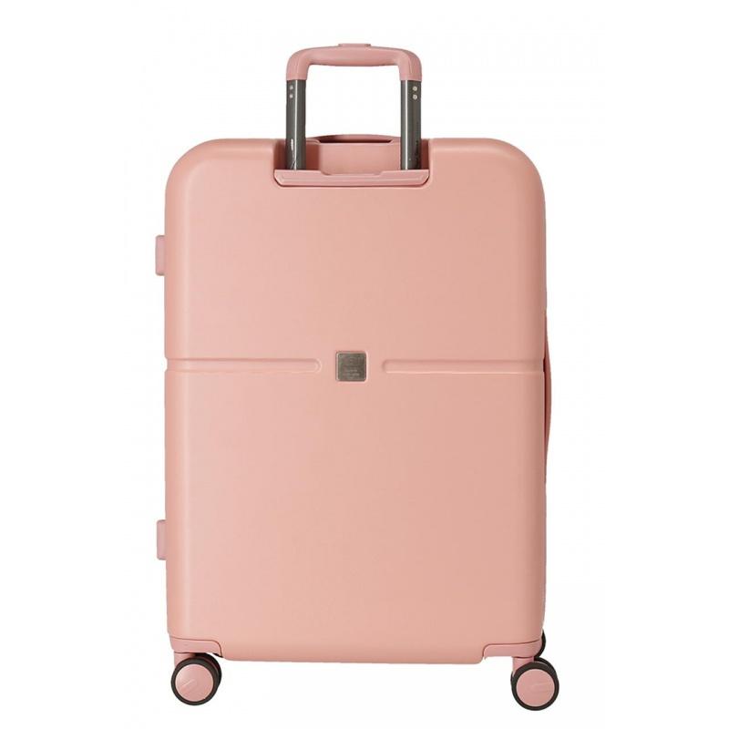 PEPE JEANS Highlight Rosa Claro, Cestovný kufor, 70x48x28cm, 79L, 7689224 (medium exp.) 7