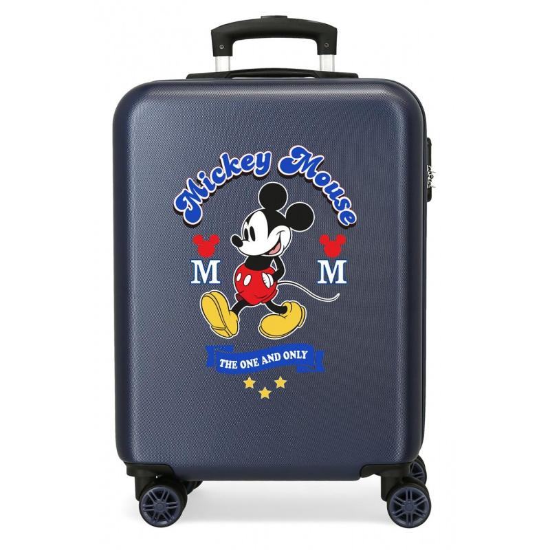 JOUMMA BAGS detský ABS cestovný kufor MICKEY MOUSE Good Day, 55x38x20cm, 34L, 3071724