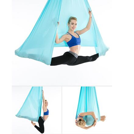 Yoga Hammock 2.8 sieť na jogu zelená 1