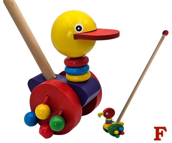 Drevené zvieratko na paličke 6