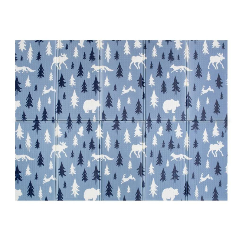 Multifunkčná skladacia hracia podložka PlayTo Les Vintage 1