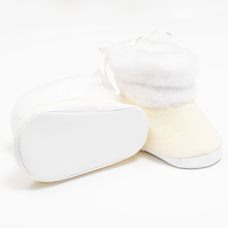 Dojčenské zimné kozačky New Baby béžové 3-6 m 3-6 m 1