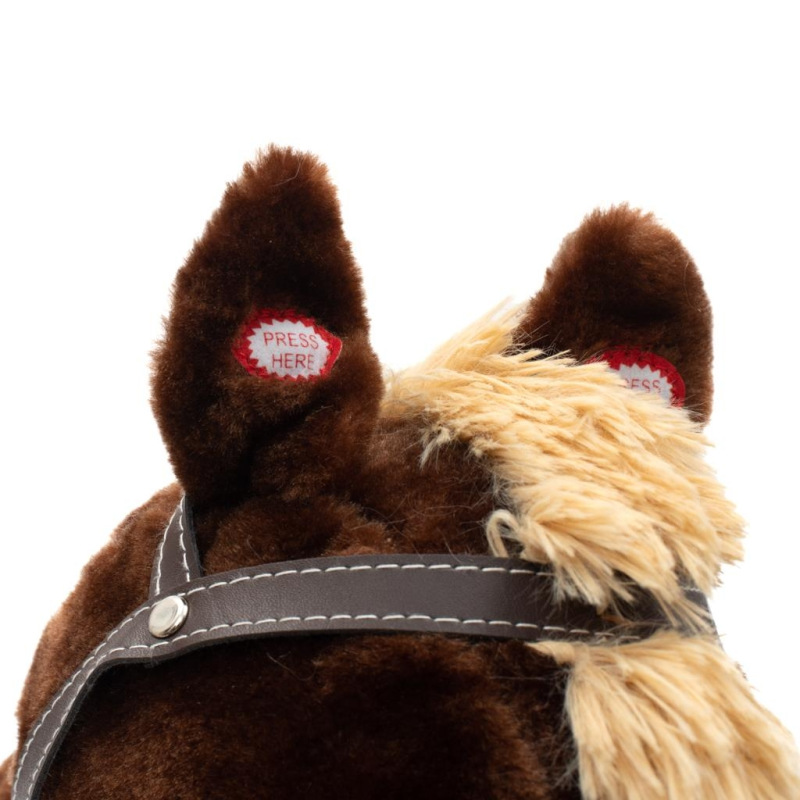 Hojdací koník s melódiou a šatkou Baby Mix Baron 4