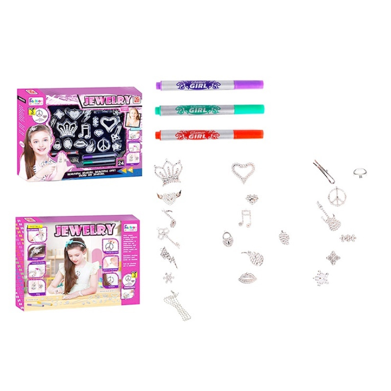 Súprava bižutérie na vyfarbenie 1