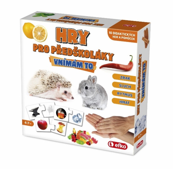 Hry pre predškolákov Vnímam to - vzdelávací súbor hier 1