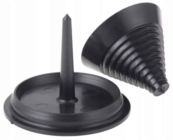 Dvojkotúčová ostrička nožov s uchytením do vŕtačky + plastový podstavec, MAR-POL 3