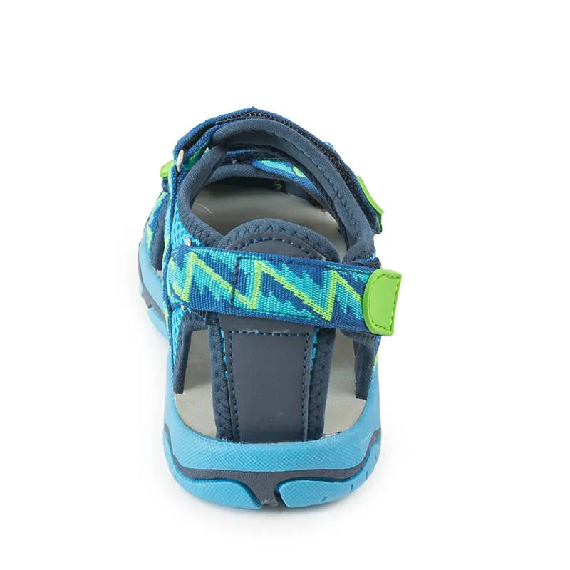 Chlapčenské športové sandále BURNE, Bugga, B00180-04, modré