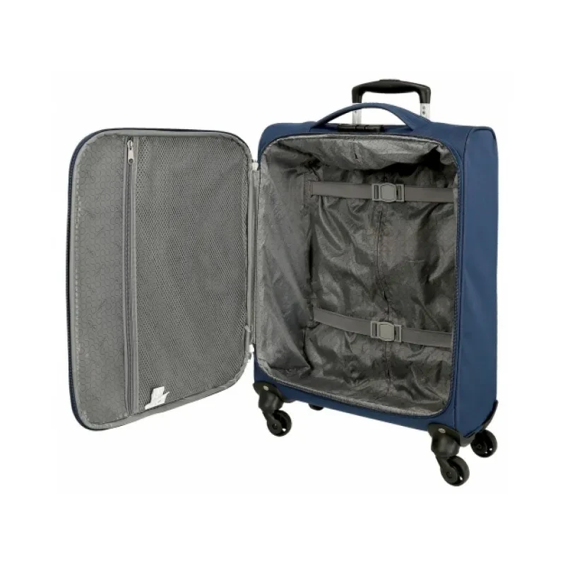 Textilný cestovný kufor ROLL ROAD ROYCE Blue / Modrý, 55x40x20cm, 39L, 5019123 (small) 3