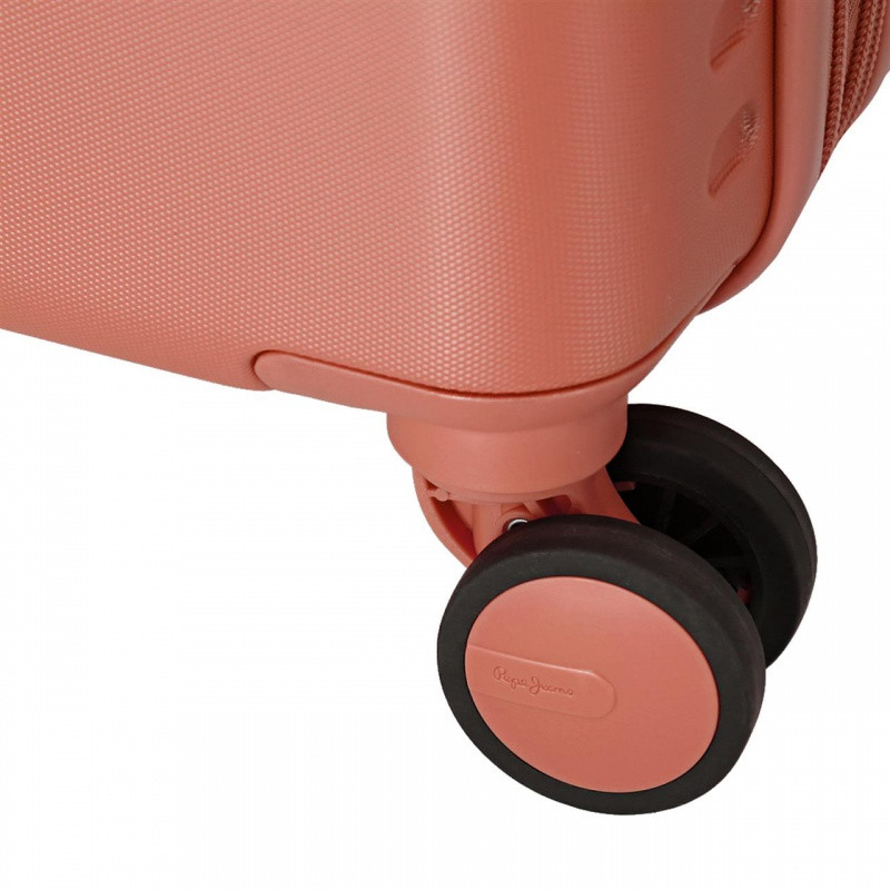 PEPE JEANS Highlight Terracota, ABS Cestovný kufor, 55x40x20cm, 37L, 7688626 (small exp.) 2