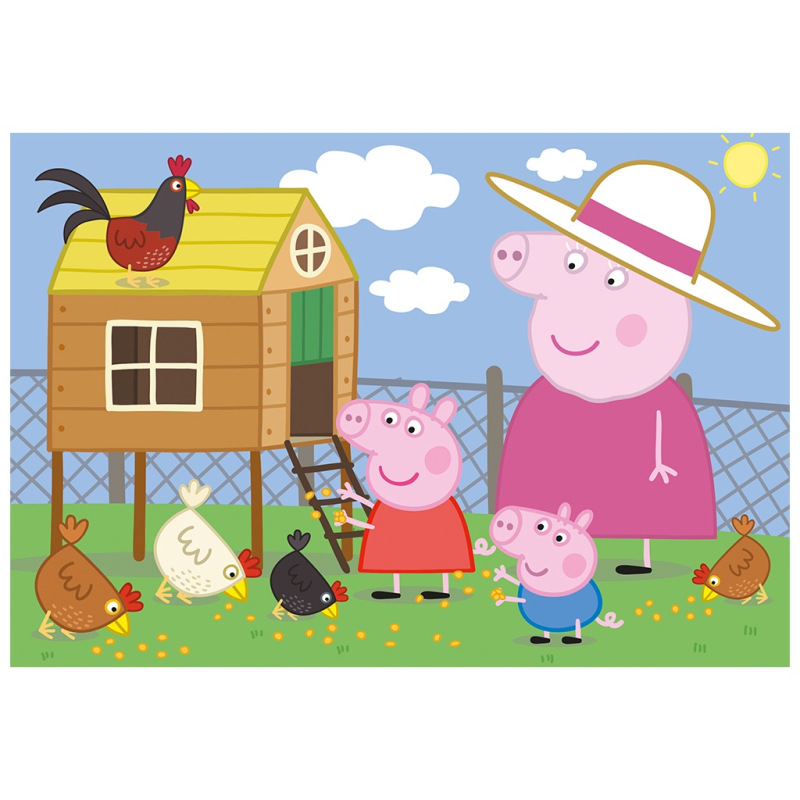 Puzzle Peppa Pig Sliepočky 24ks 1