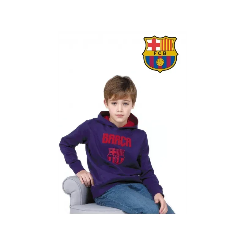 FOREVER COLLECTIBLES Chlapčenská bavlnená mikina FC BARCELONA (BC06524) - 5 rokov (110cm)