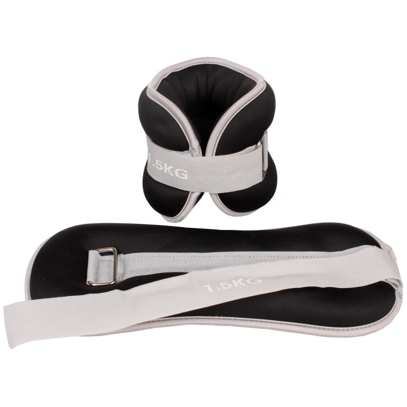 WFS 1500 sada závažie na zápästie a členky čierna