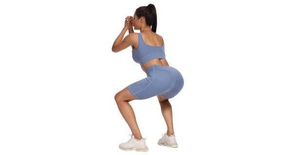 Merco Yoga Sporty krátke športové legíny modrá, veľ. M