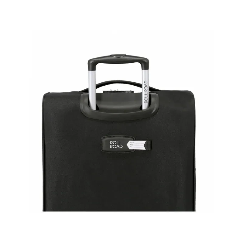Veľký textilný kufor (large) 76x48x29 cm – Roll Road Royce Black, 93L, 5019321 5