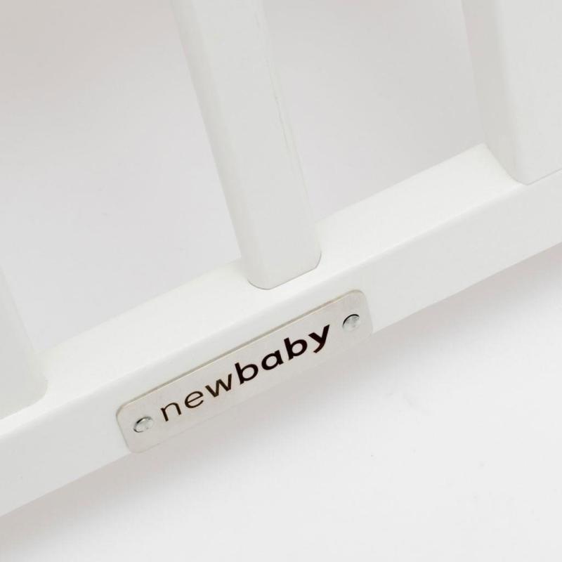 Detská postieľka New Baby BELLA štandard biela