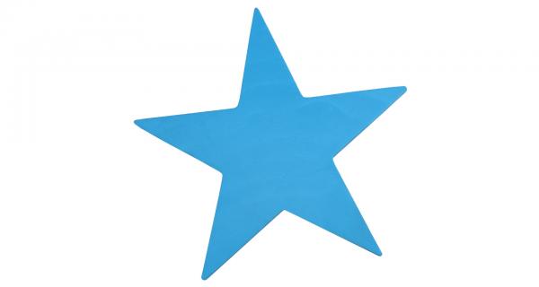 Merco Star značka na podlahu modrá