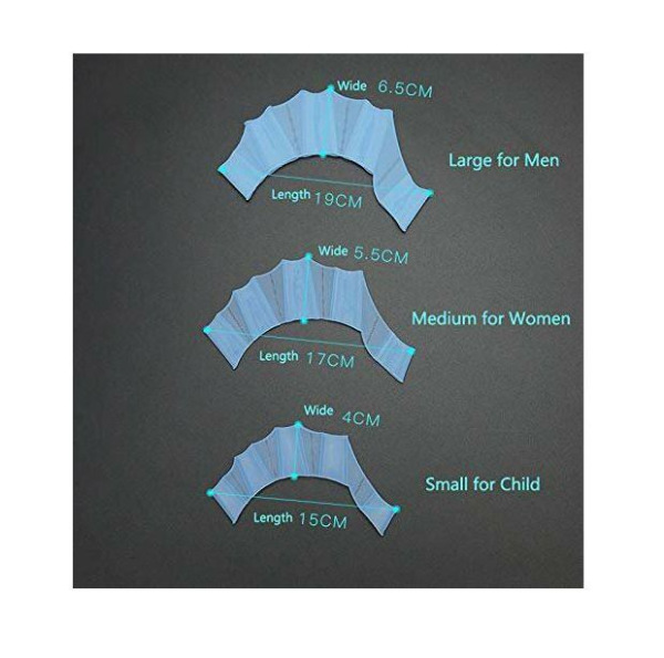 Paddle Silikon plavecké blany 8