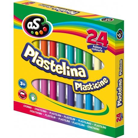 ASTRA AS Školská plastelína 24 farieb, 303219004