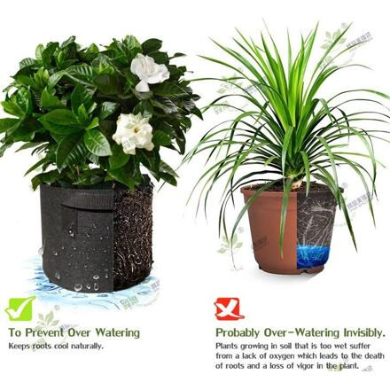 Grow Bag 19L textilný kvetináč 6