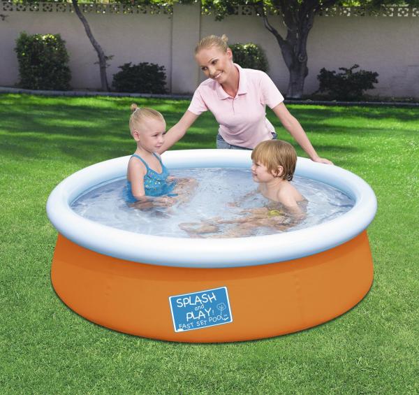 Bestway Splash Play 57241 detský bazén 152 x 38 cm oranžová