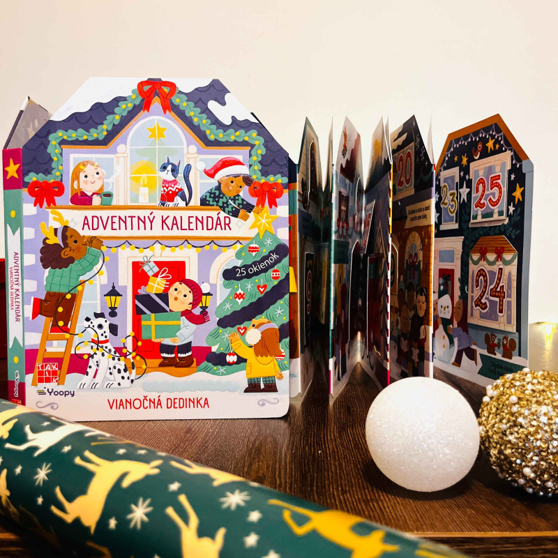 Adventný kalendár: Vianočná dedinka 1