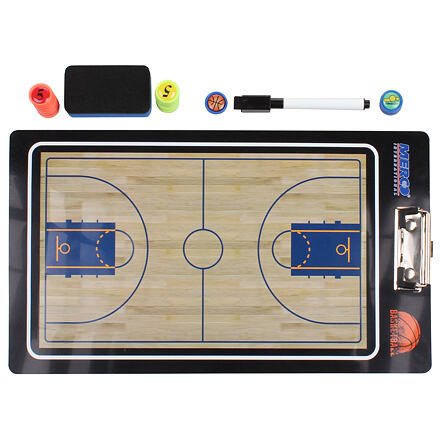 Basketbal 65 magnetická trénerská tabuľa, s klipom 1